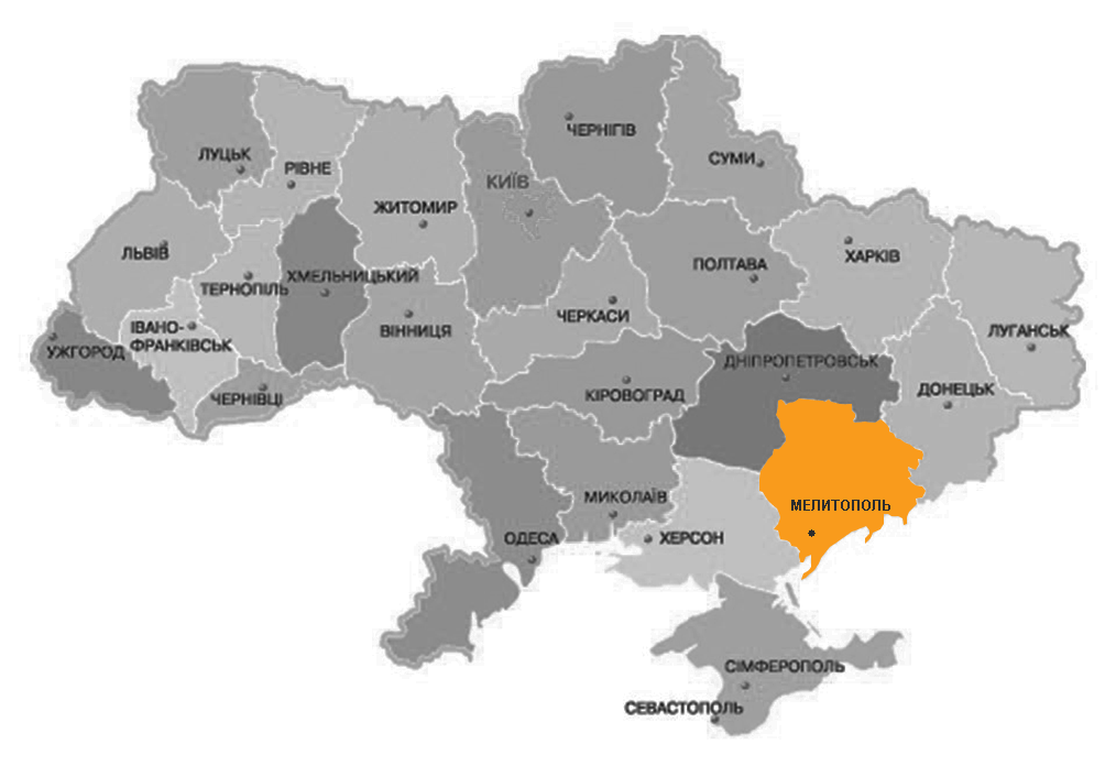 Агроман, карта Украины
